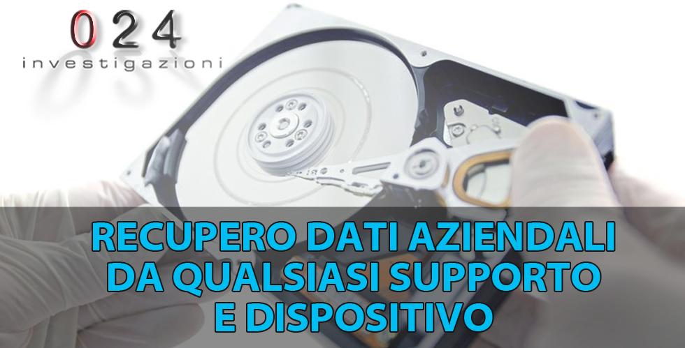 Recupero Dati | Agenzia Investigativa Vicenza